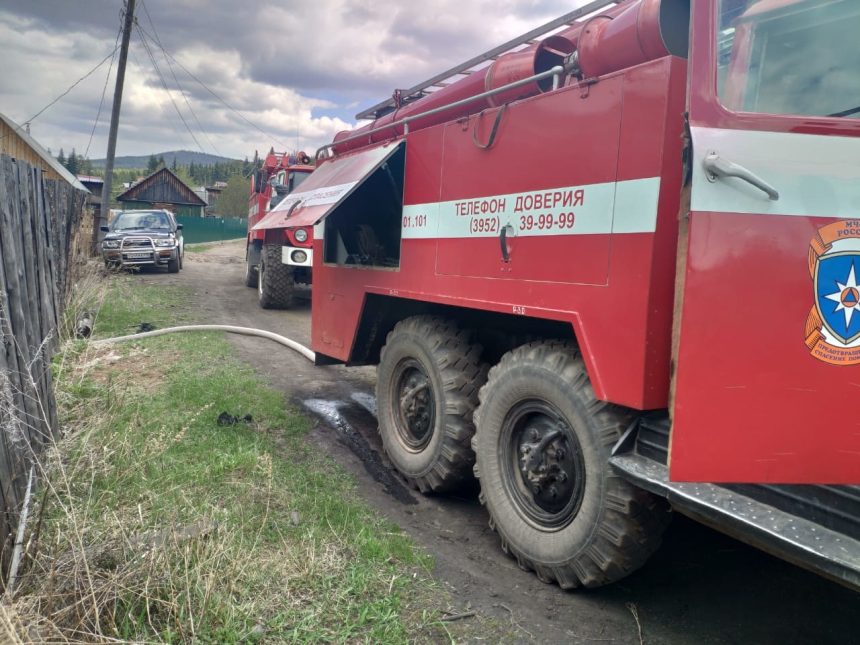 Пожарные устранили возгорание на газопроводе в Усольском районе спустя два дня