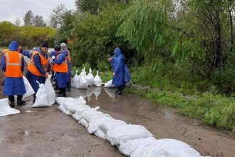 Режим повышенной готовности ввели в Иркутске из-за проливных дождей