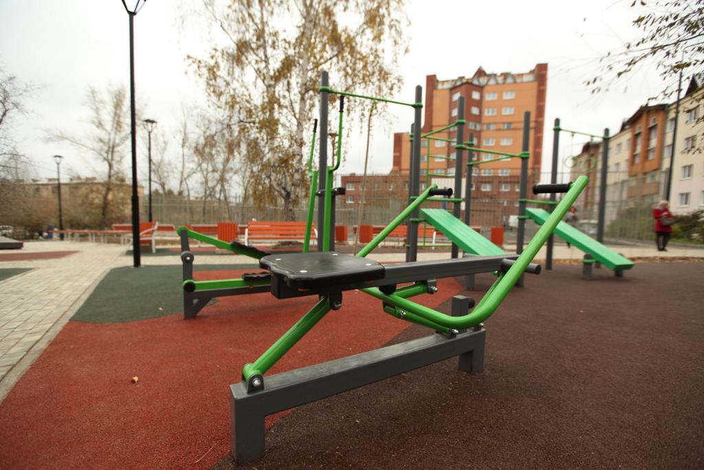 Новую спортплощадку открыли в Свердловском округе Иркутска