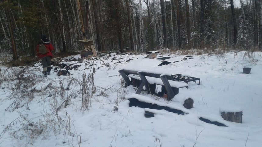 Пропавшего в Зиме сборщика дикоросов обнаружили погибшим в сгоревшем зимовье
