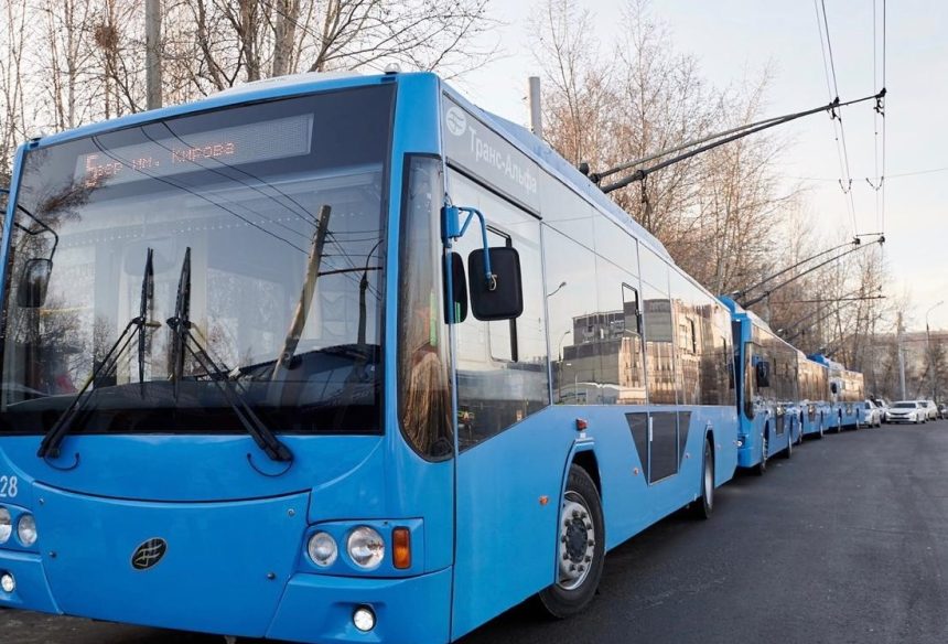 Схема движения троллейбуса №5 изменится в Иркутске со 2 по 15 октября