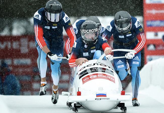 Спортсмены Иркутской области успешно выступили на первенстве России по бобслею в Сочи