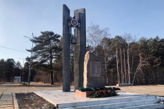 «Обелиск Славы» восстановили в городском парке Шелехова