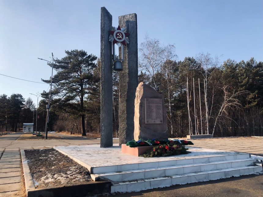 «Обелиск Славы» восстановили в городском парке Шелехова