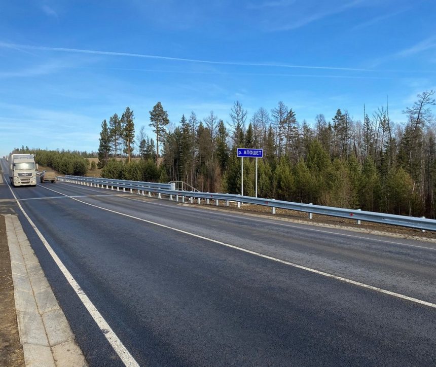 Два моста отремонтировали на трассе "Сибирь" в Нижнеудинском районе