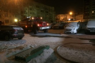 Двенадцать человек спасли на пожаре в десятиэтажном доме в Иркутске