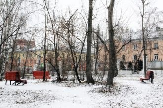 Парк Парижской коммуны в Иркутске благоустроили. Большой фоторепортаж