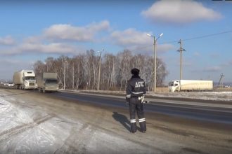 Самый опасный участок трассы "Сибирь" в Иркутской области находится в Усолье