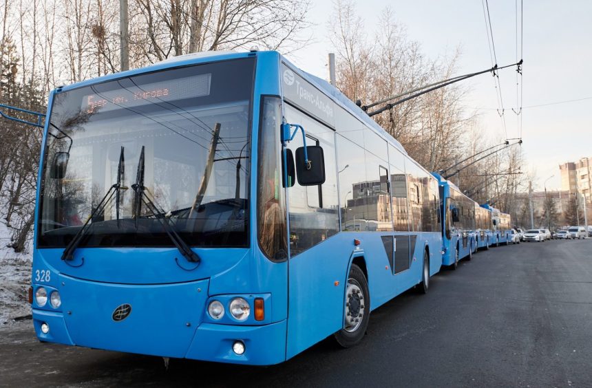Маршрут троллейбуса №5 продлили в Иркутске