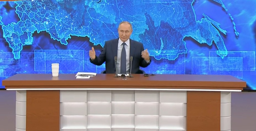 Началась большая пресс-конференция Владимира Путина