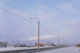Более 120 светодиодных светильников установили на автодорогах вблизи поселков Куйтун и Глубокая