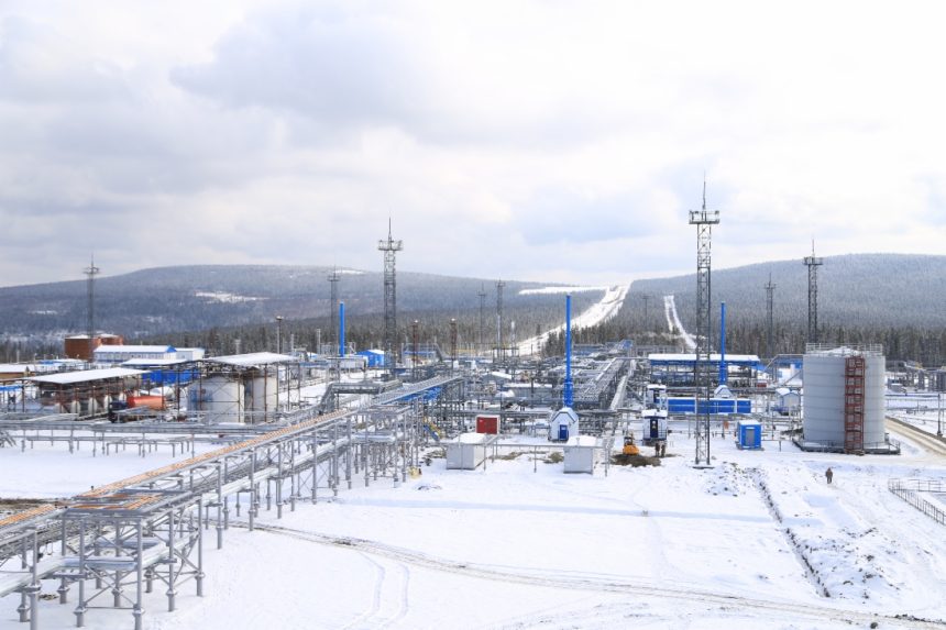 От Ковыктинского месторождения до Чаядинского построили 98 км газопровода