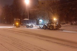 Половина месячной нормы снега выпала в Иркутске на выходных 23-24 января