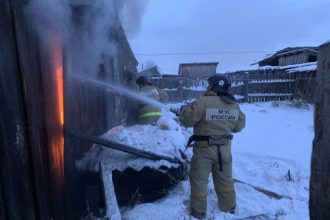 Три человека погибли на пожарах в Иркутской области в ночь на 16 января