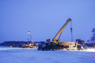 Балки пролетного строения путепровода через ВСЖД в Тулюшке смонтируют в марте-апреле