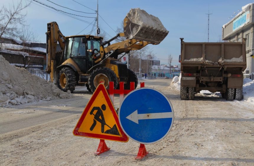 Более 38 тысяч тонн снега вывезли с улиц Иркутска с начала февраля