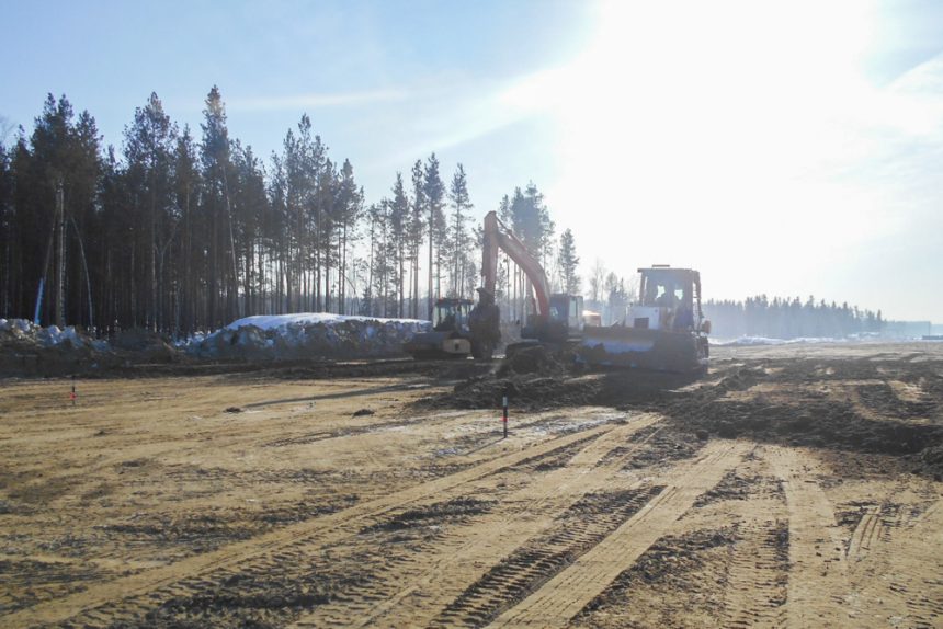 Дорожники возобновили работы по строительству обхода города Усолье-Сибирское