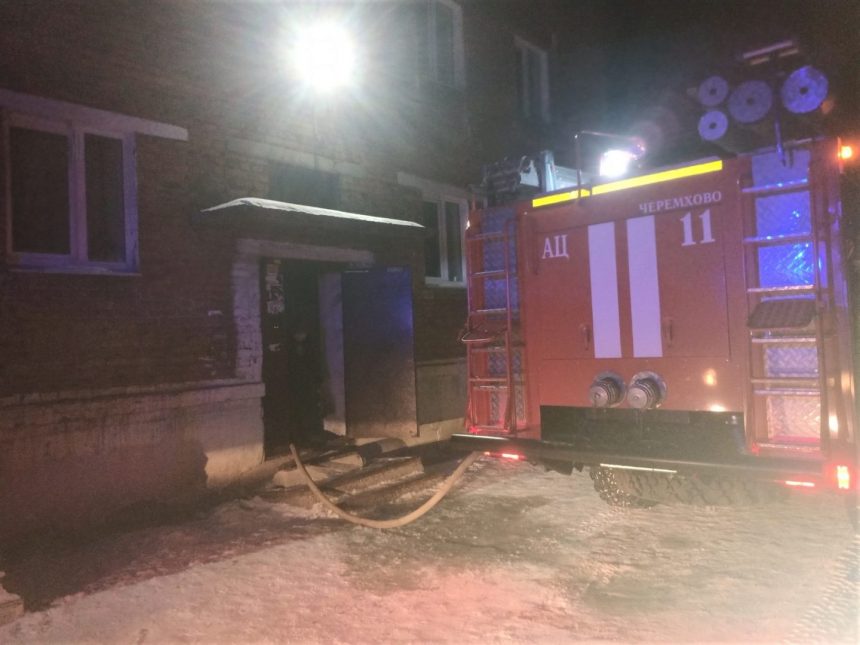 Два человека погибли на пожарах в Иркутской области в ночь на 13 февраля