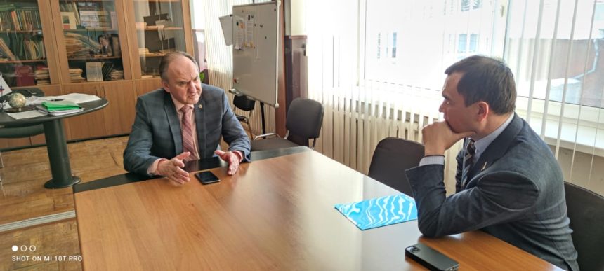 Сергей Тен и Игорь Бычков обсудили перспективы высшей школы в Иркутской области
