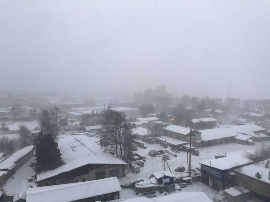 Снег и метели сохранятся ночью в Иркутске и некоторых районах области