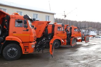 Три новых спецавтомобиля купили для МУП «ИркутскАвтодор»