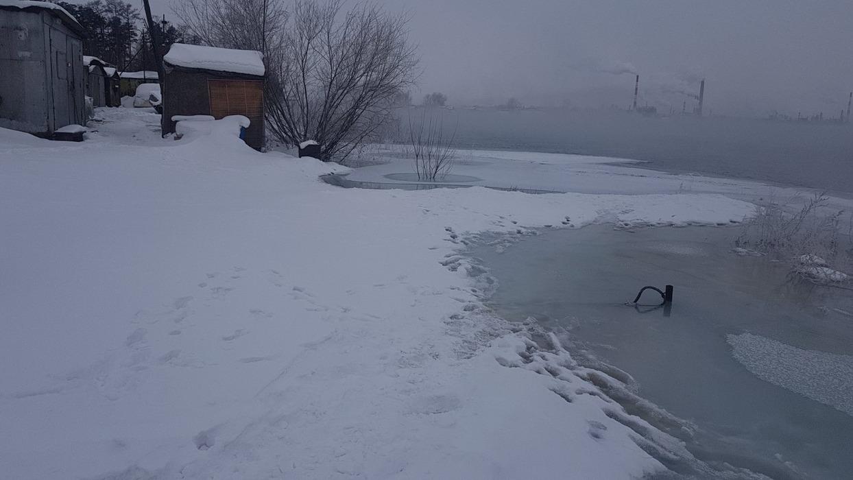 Участки подтопило в садоводстве "Огонек" вблизи Ангарска
