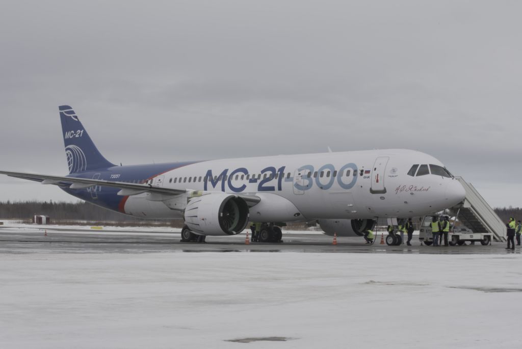 Опытный МС-21 проверят в полетах над Белым морем в условиях естественного обледенения