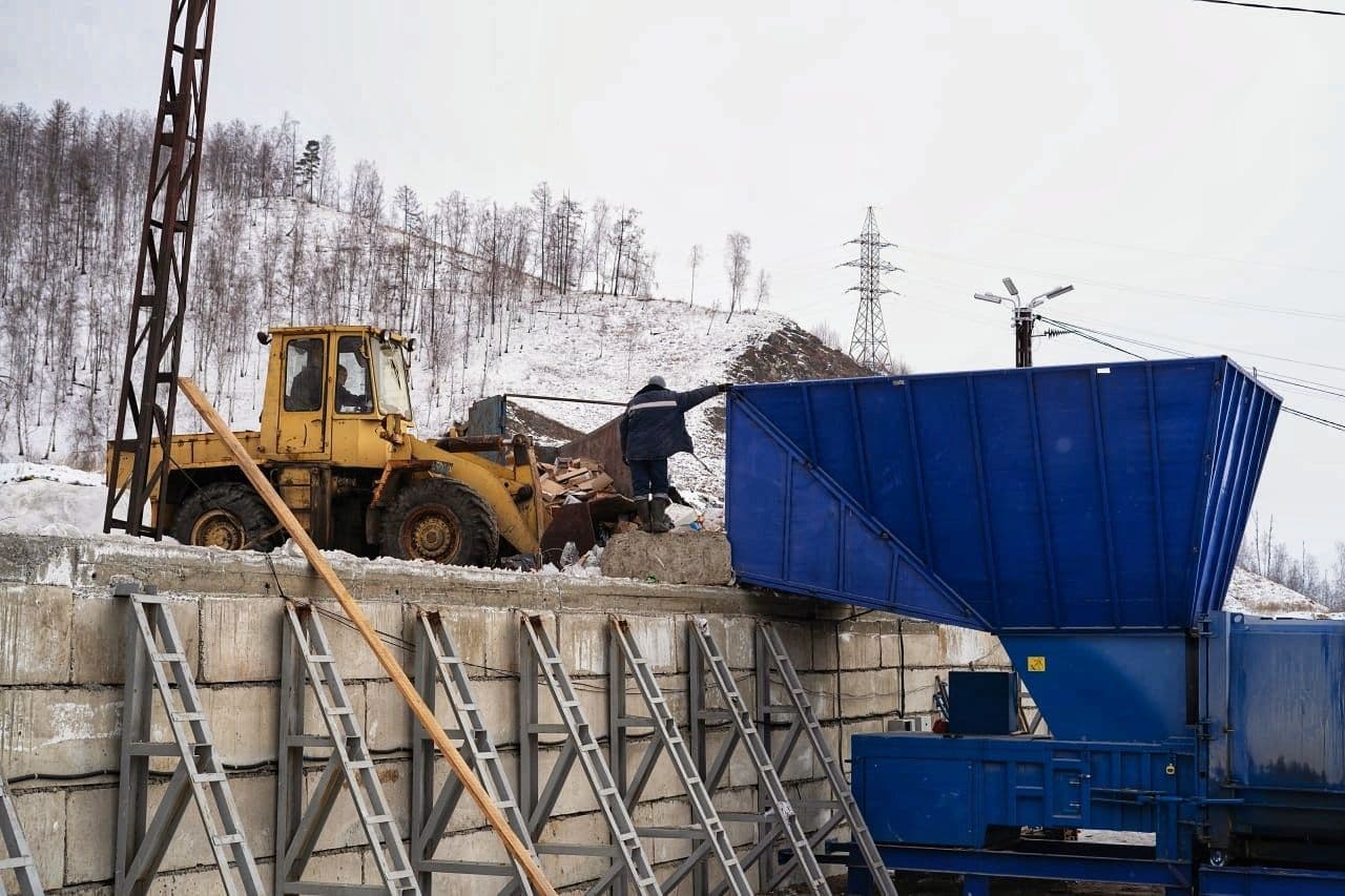 “РТ-НЭО Иркутск” запустил мусороперегрузочную станцию в Слюдянке