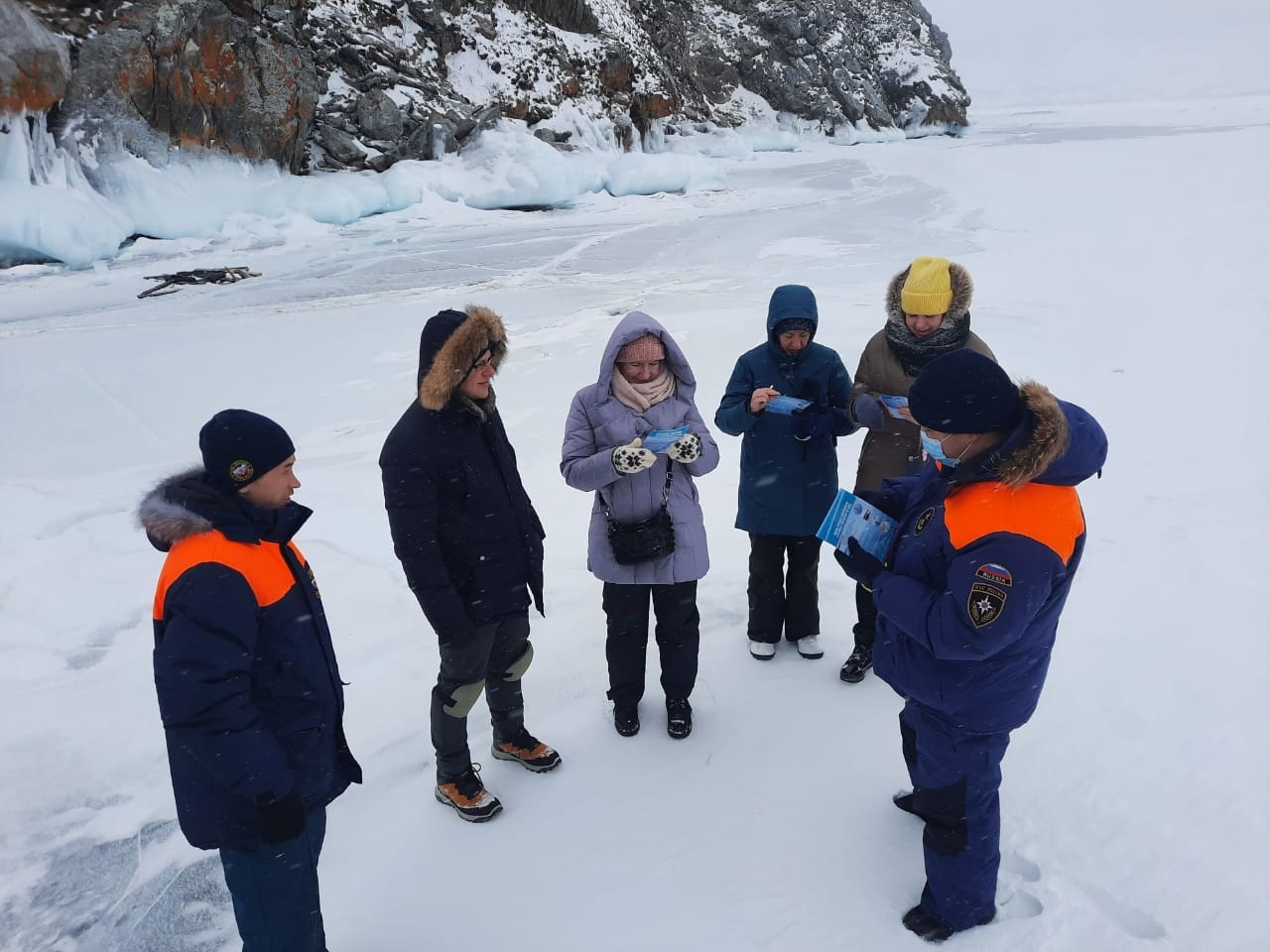 Сотрудники МЧС сообщили об утончении льда на водных объектах Приангарья