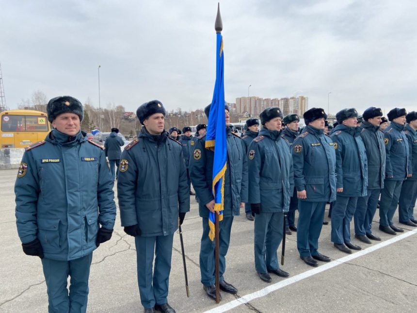 Первая сводная репетиция парадных расчетов прошла в Иркутске