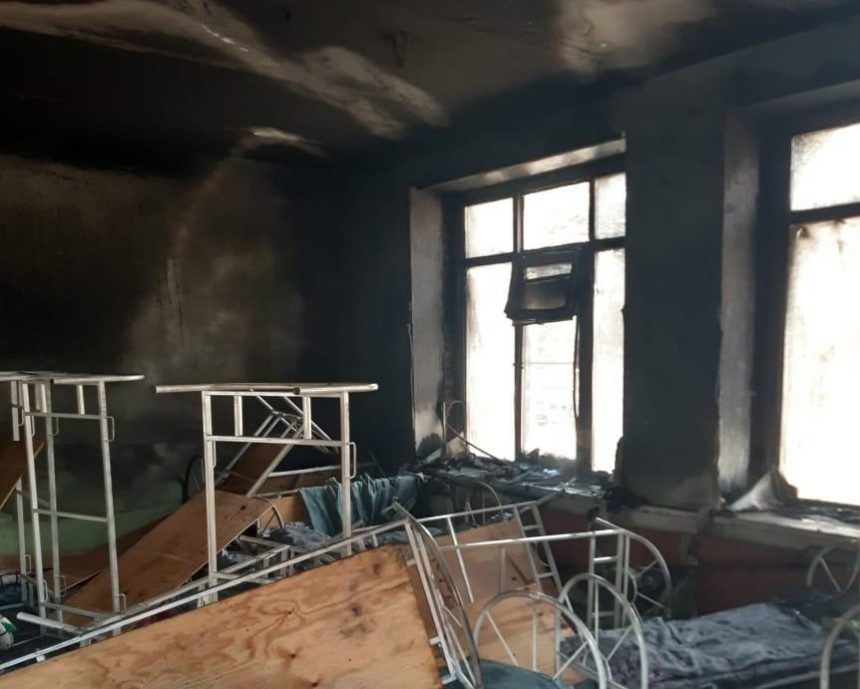 Пожар произошел в детском саду в Ангарске