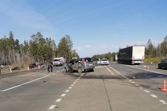 Два человека пострадали в автоаварии в Тайшетском районе 1 мая