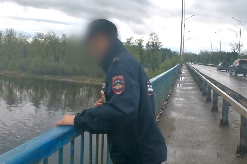 Полицейский спас 30-летнего ангарчанина от прыжка с моста