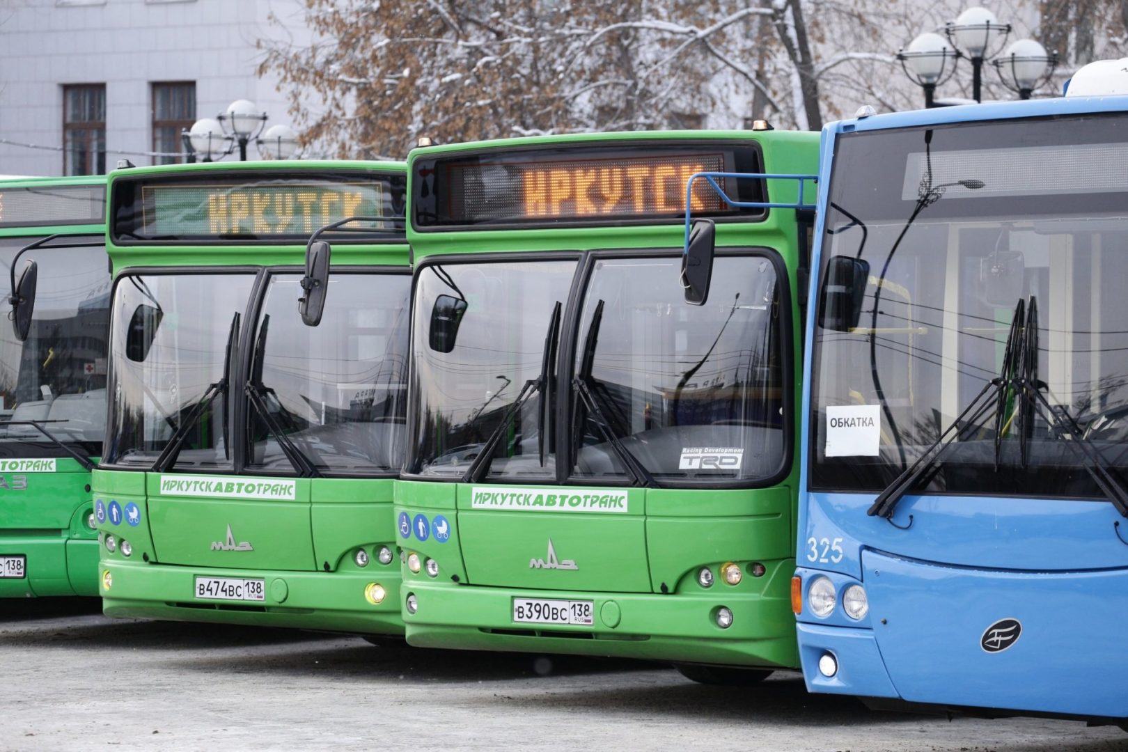 Специальные автобусные маршруты запустят в Иркутске в Дни памяти