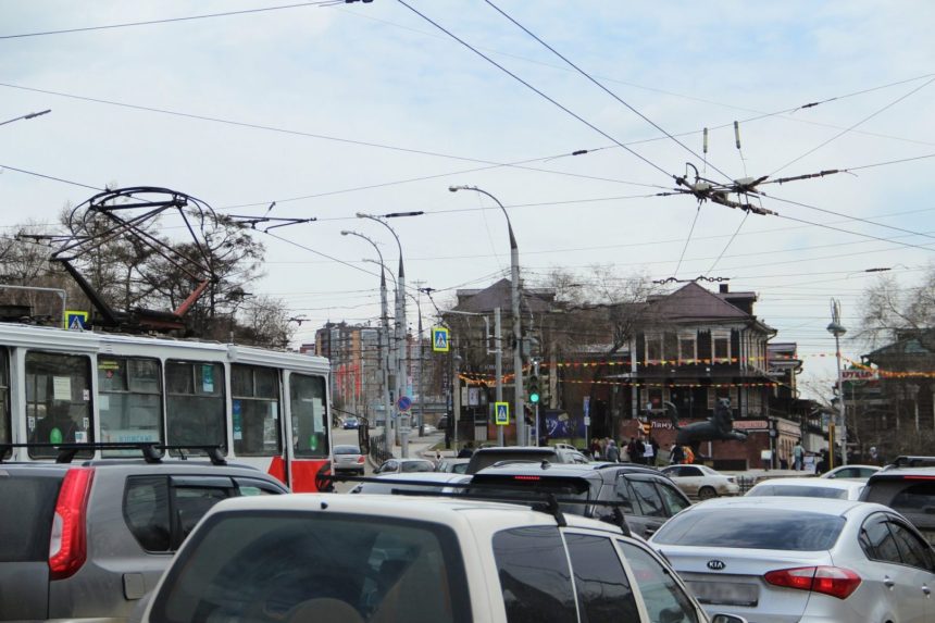 Мэрия Иркутска планирует установить малошумные трамвайные пути в центре города
