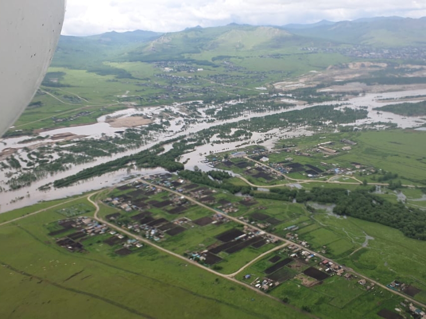 Несколько районов Забайкалья сильно пострадали от паводков