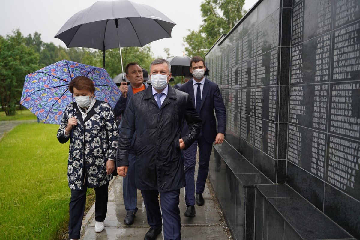 В Пивоварихе в Иркутском районе завершают обустройство мемориала жертвам политических репрессий