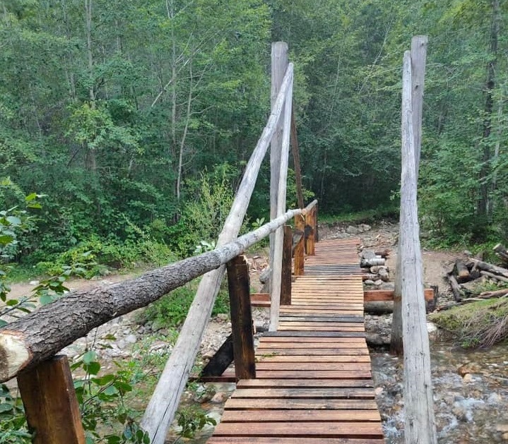 Четвертый мост отремонтировали в Слюдянском районе на пути к метеостанции «Хамар-Дабан» 