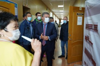 Дом спорта продолжают строить в поселке Усть-Ордынском Иркутской области