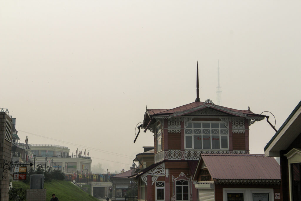 Дымовая завеса Иркутска. Фоторепортаж с улиц туманного города
