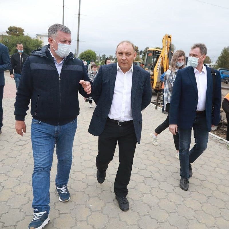 Губернатор Приангарья посетил Усолье-Сибирское с рабочей поездкой