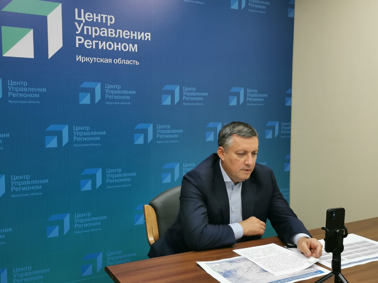 Игорь Кобзев: Ситуация с заболеваемостью COVID-19 в Приангарье идет на спад