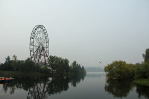 Дымовая завеса Иркутска. Фоторепортаж с улиц туманного города