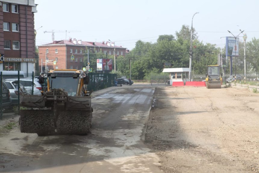 Ливневую канализацию обустроили на улице Канская в Иркутске
