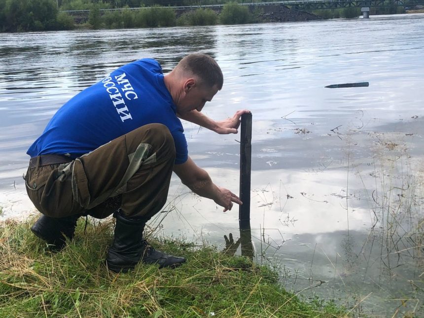 Отметки уровня воды в реках Приангарья ниже критических