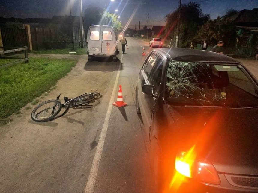 Водитель хонды сбил подростка на велосипеде в Иркутском районе