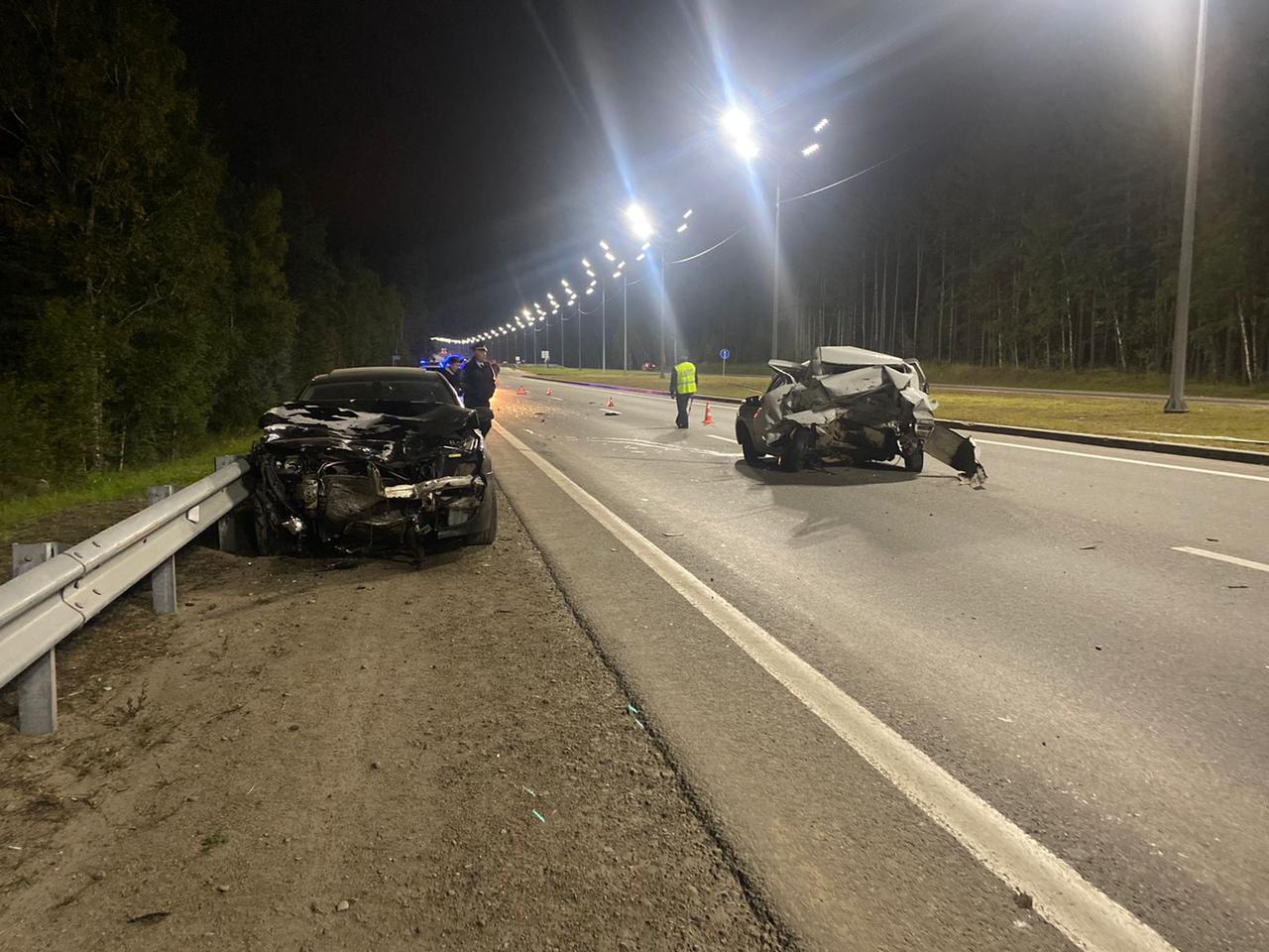 Водитель "Лады" погиб в ДТП в Ангарске