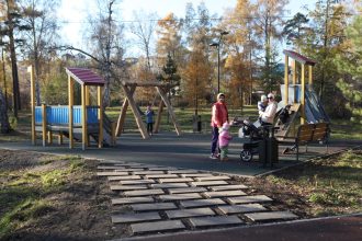 Благоустройство Каштаковской рощи завершено в Иркутске
