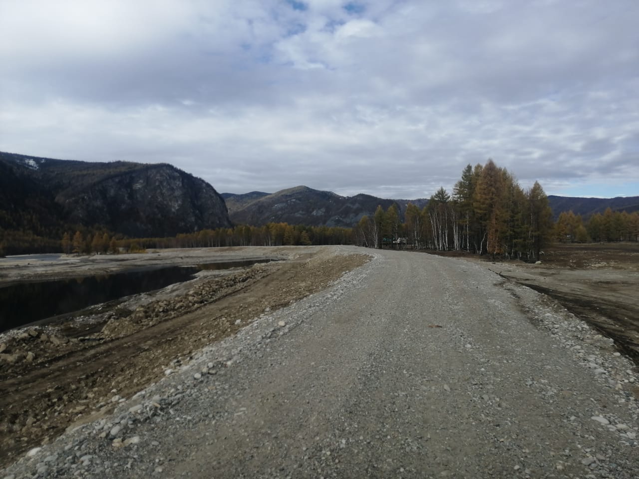 Дамбу достроили в селе Алыгджер в Нижнеудинском районе Иркутской области