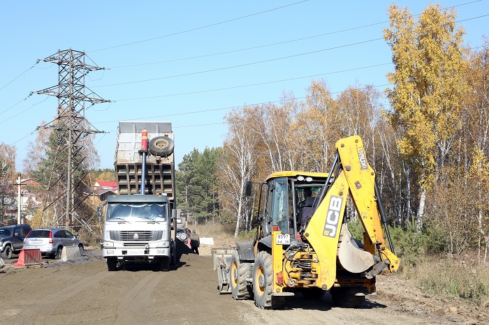 Начат капитальный ремонт дороги из Иркутска в Березовый в Маркова